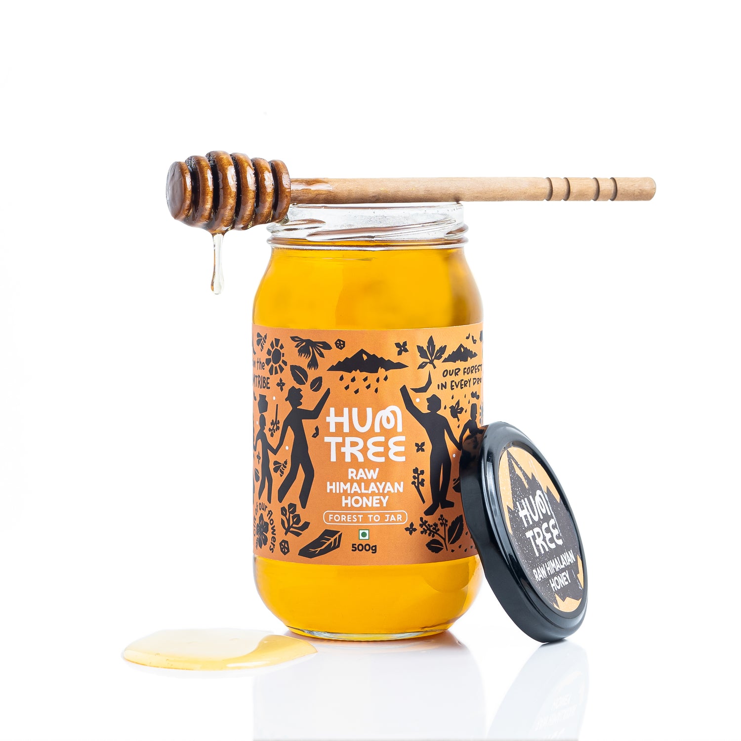 Raw Himalayan Honey (500 G)