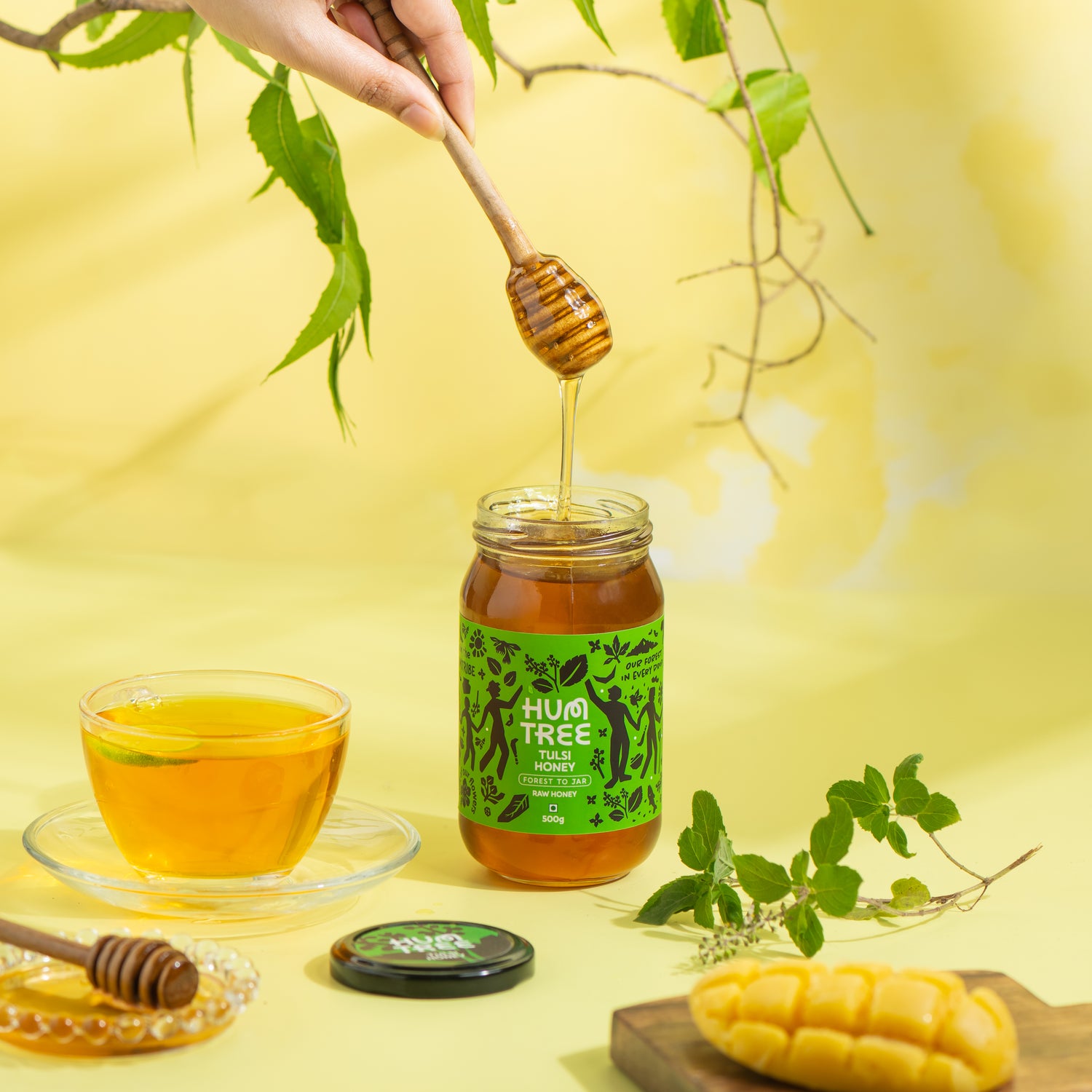 Raw Tulsi Honey (500 G)