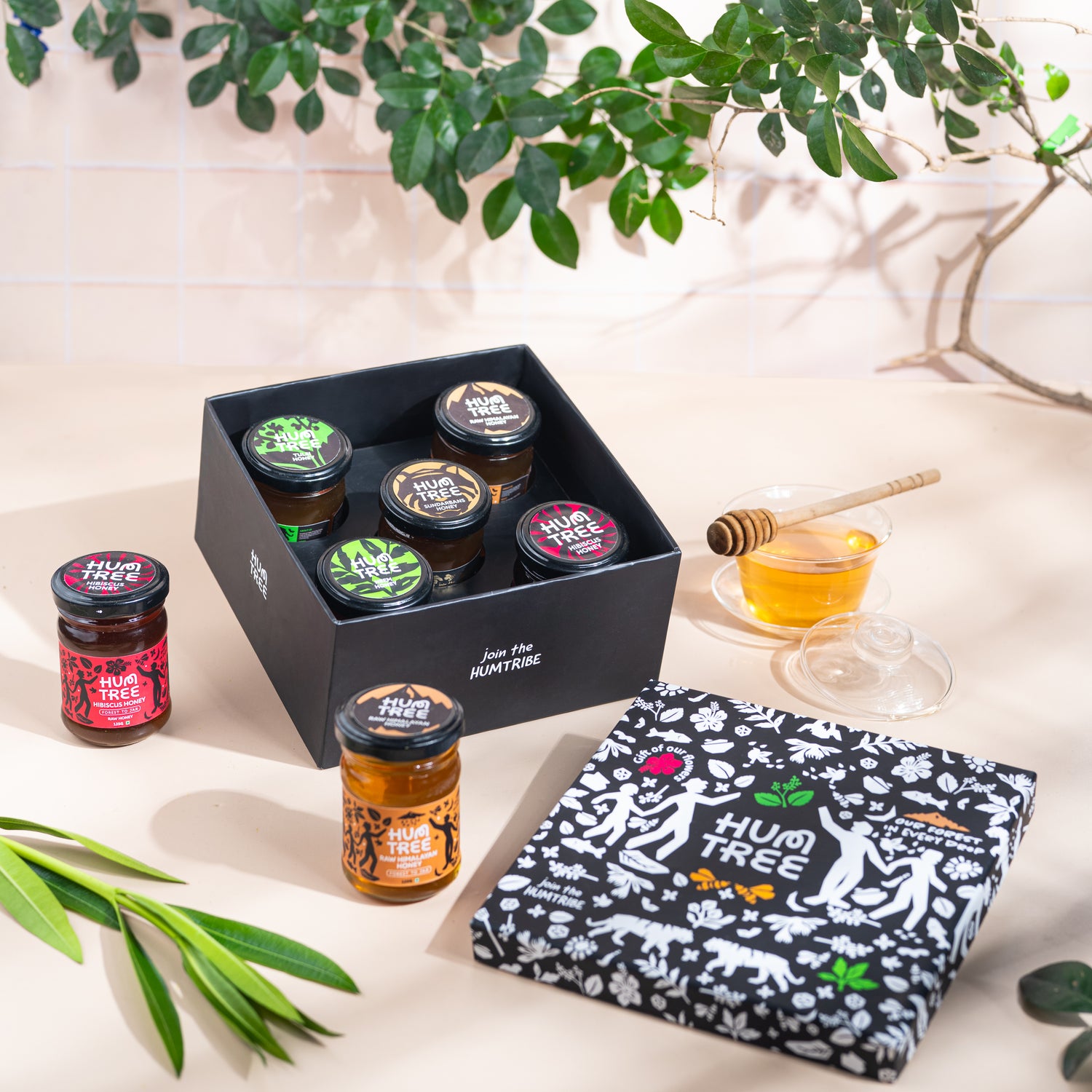 Honey Sampler Box: All 5 Flavors, 125g Each