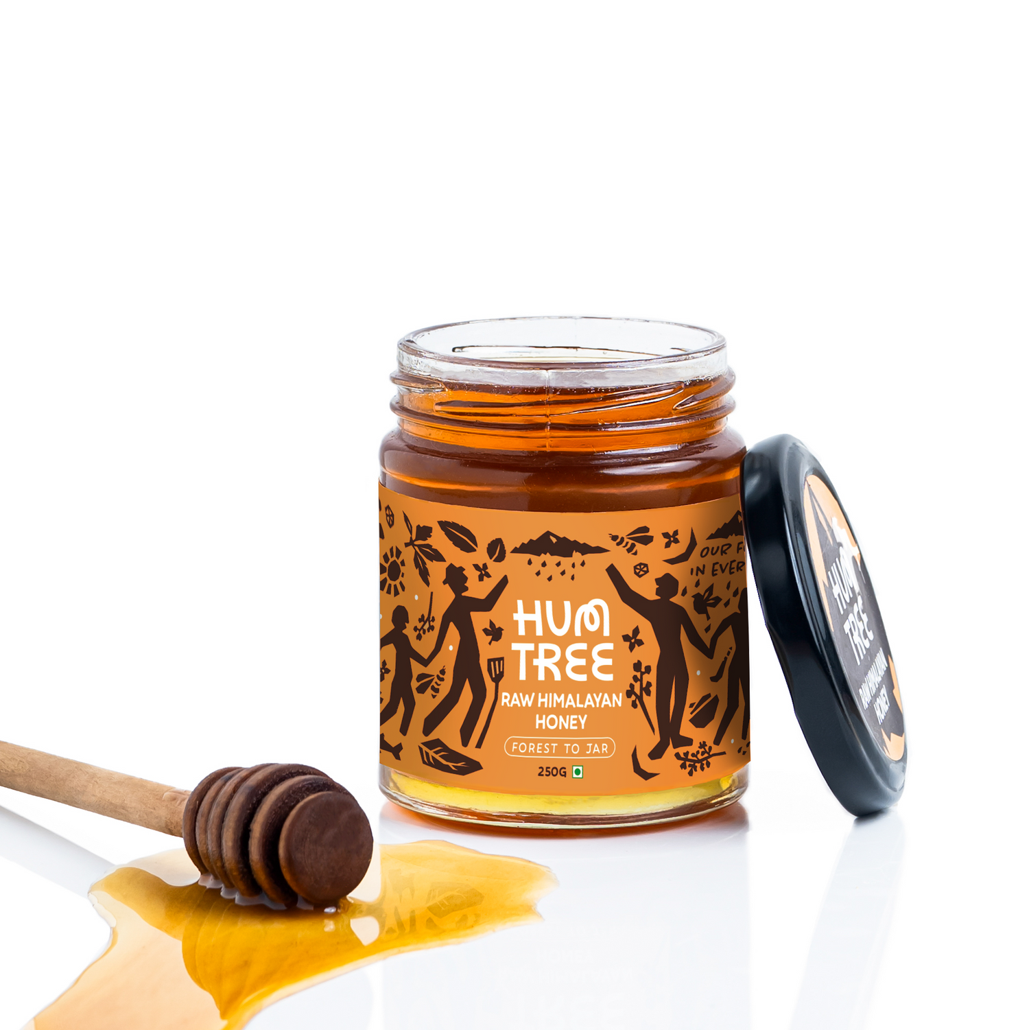 Raw Himalayan Wild Forest Honey (250 G)