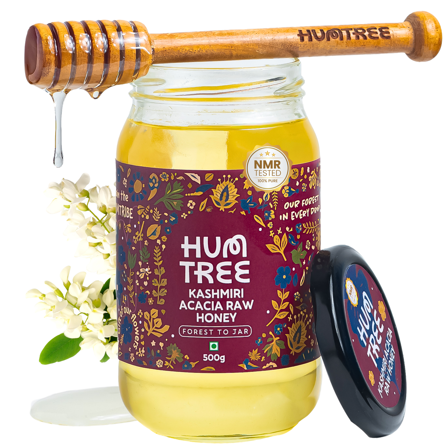 Kashmiri Acacia White Honey (500g)