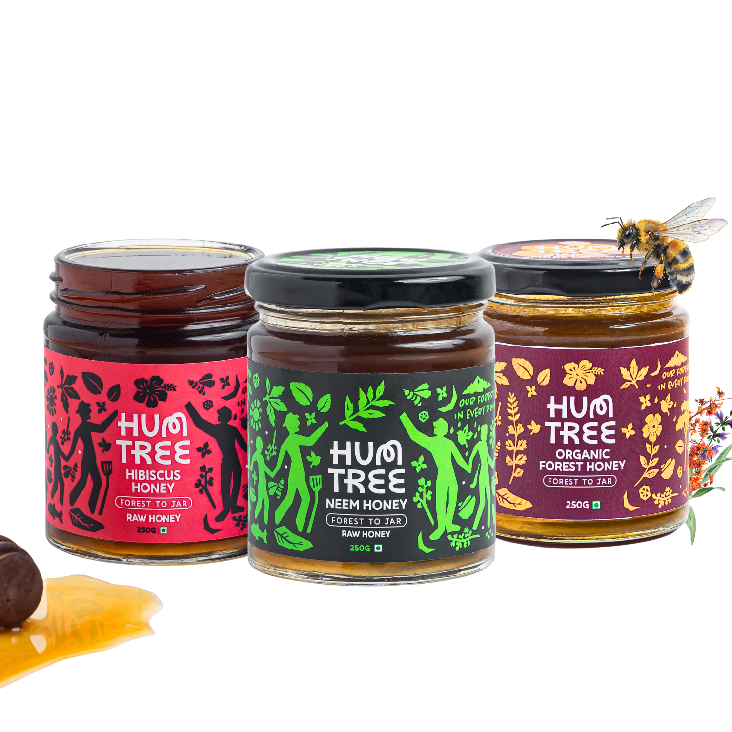 Nature’s Honey Trio  (750 gms)
