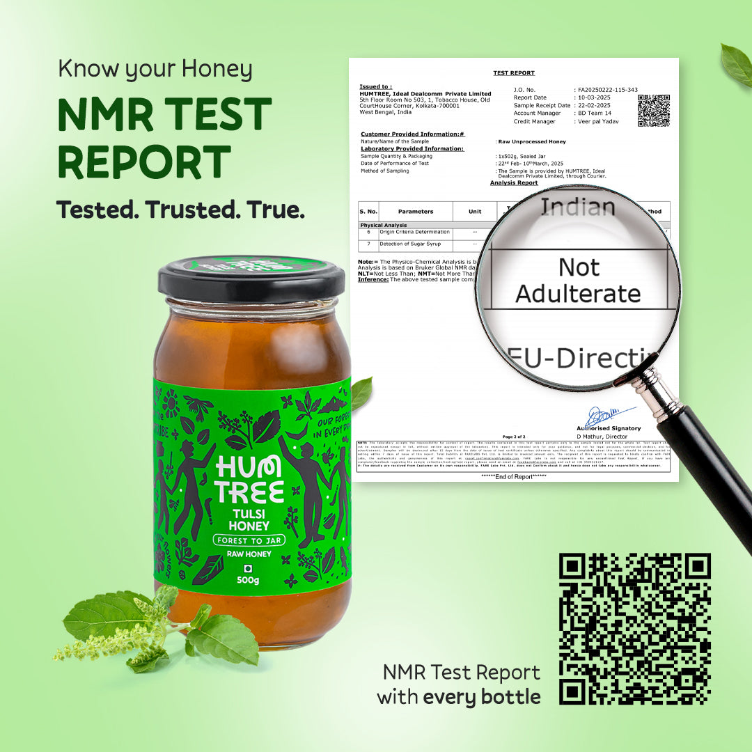 Raw Tulsi Honey (1 Kg)
