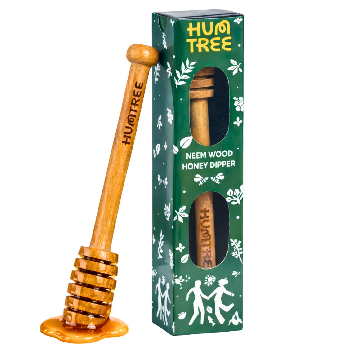 Neem Wood Honey Dipper