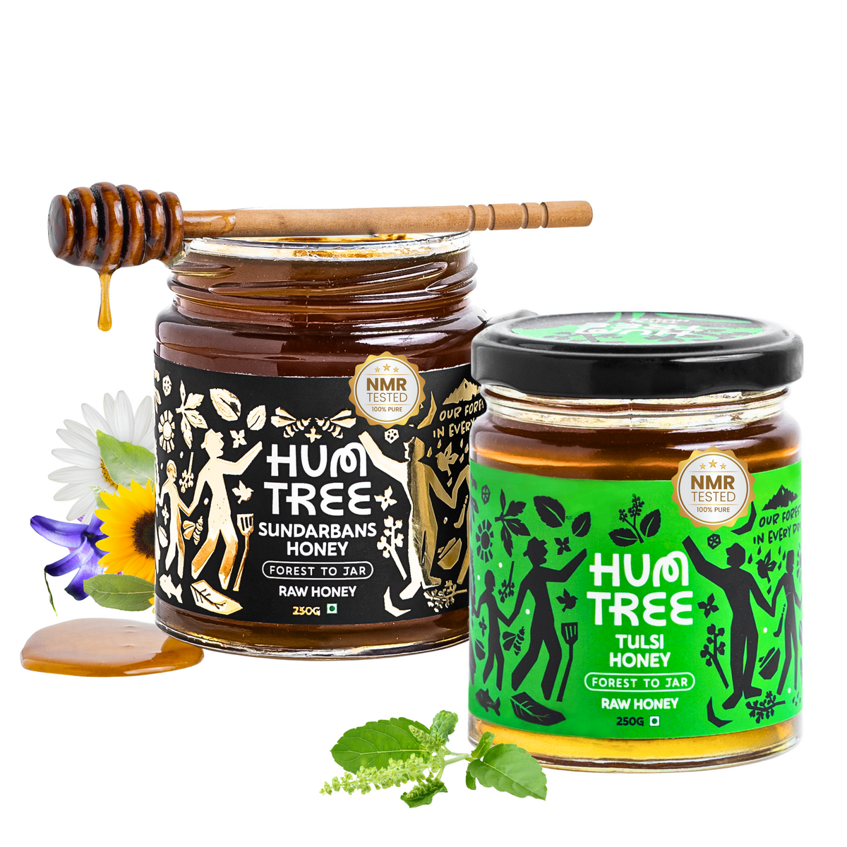 Sundarbans & Tulsi Honey Combo (500gms)