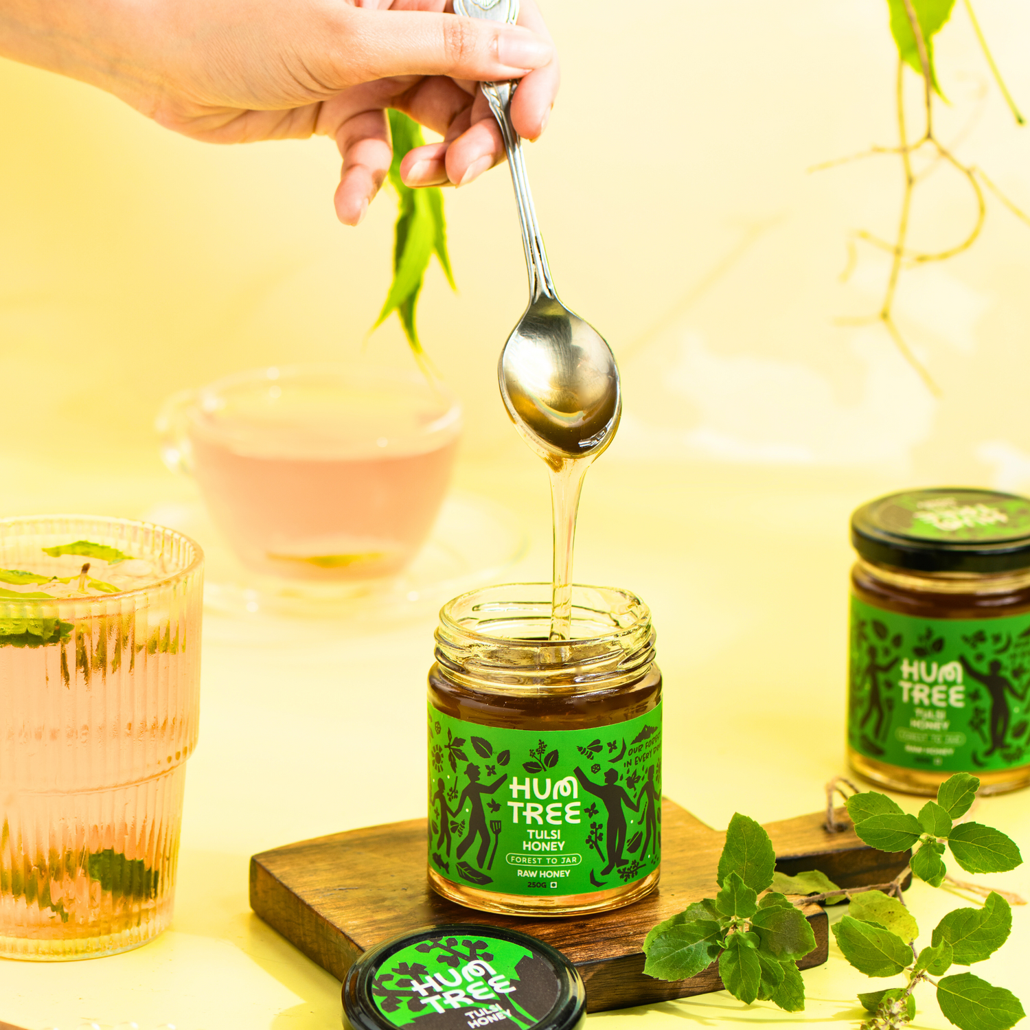 Raw Tulsi Honey (250 G)