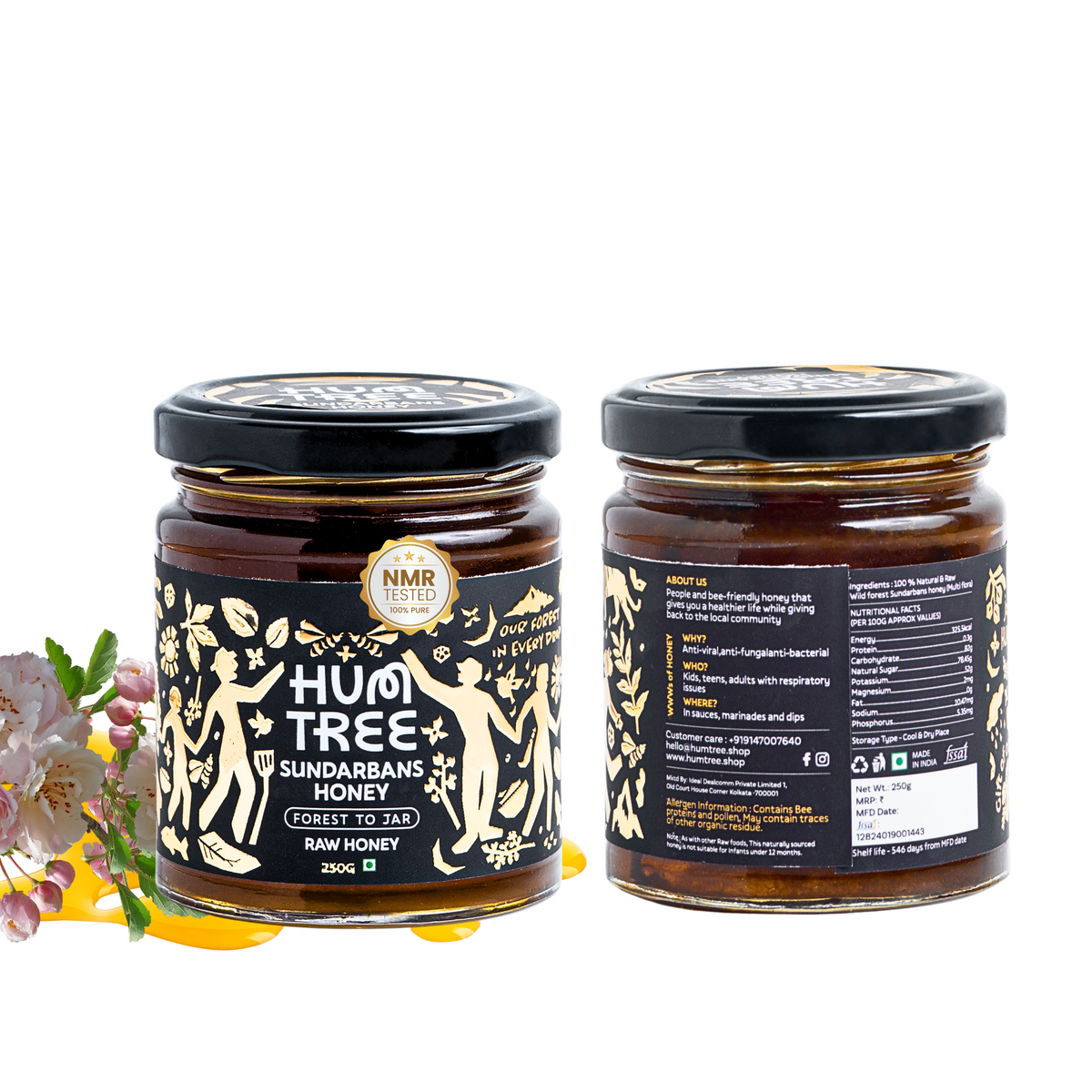 Sundarbans & Tulsi Honey Combo (500gms)